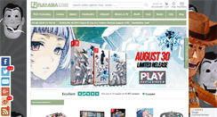 Desktop Screenshot of play-asia.com